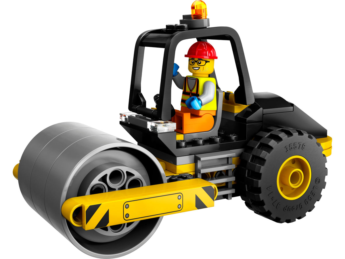LEGO – Rouleau compresseur de chantier