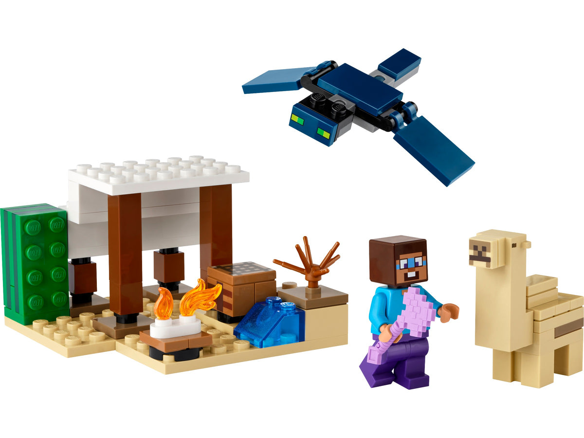 LEGO – Steve dans le désert
