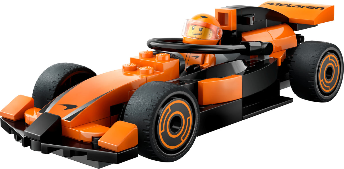 LEGO – Véhicule F1 orange McLaren