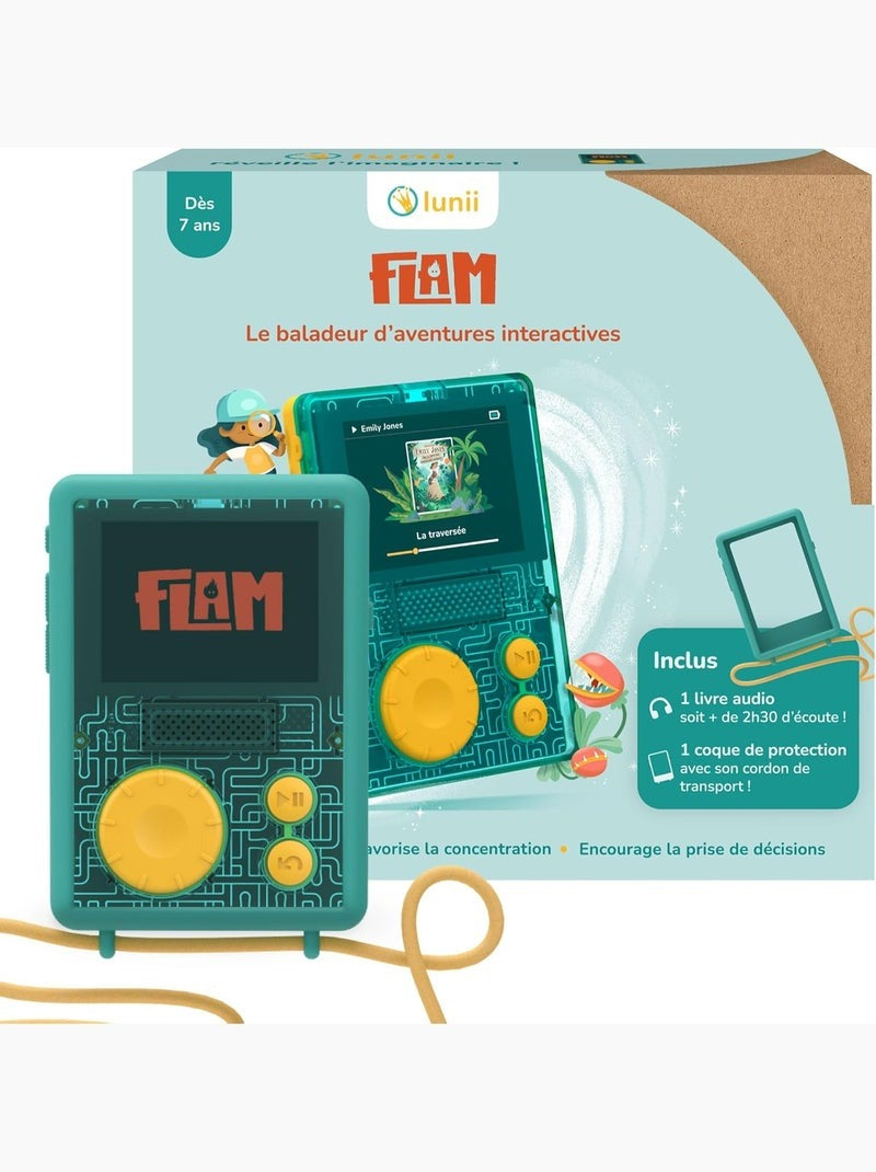 Lunii – Pack Duo FLAM avec Coque Verte