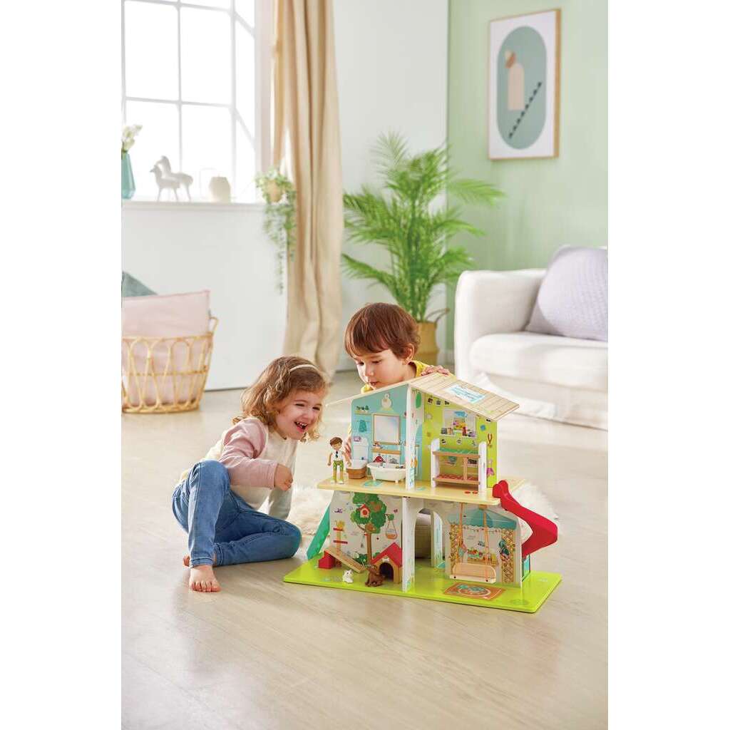 Hape - Maison de poupées interactive avec sons