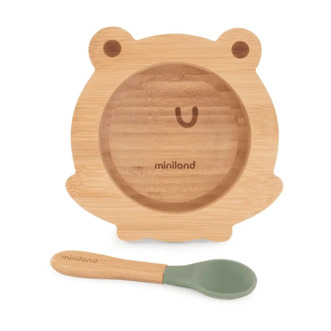 Miniland - Bol en bois Grenouille