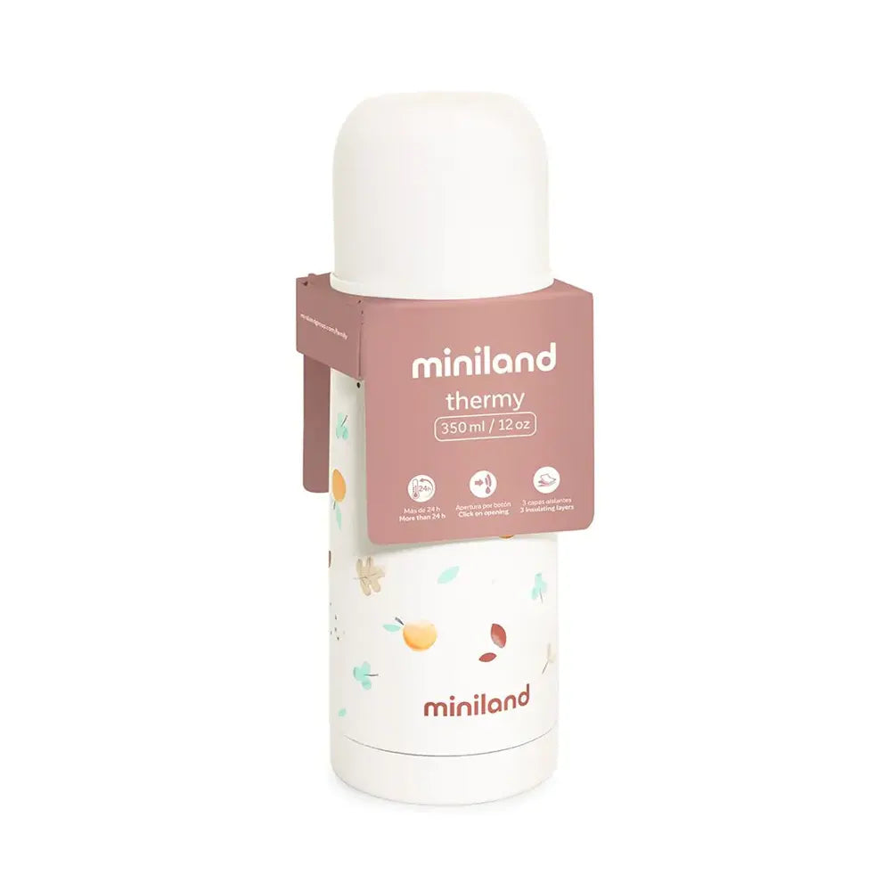 Miniland – Thermos Valencia 350 ml en acier inoxydable