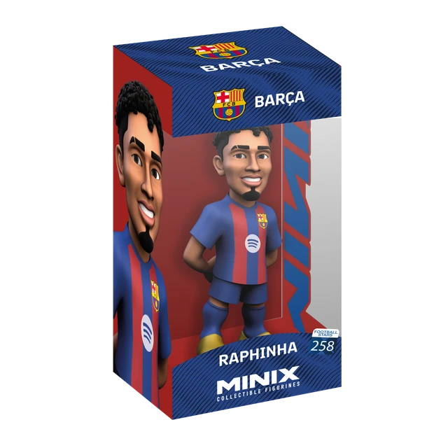 Minix – Figurine de football Raphinha FC Barcelone 12 cm