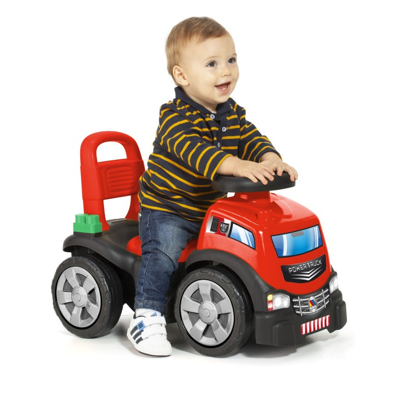 Molto – Camion Porteur Rouge avec 10 Blocs