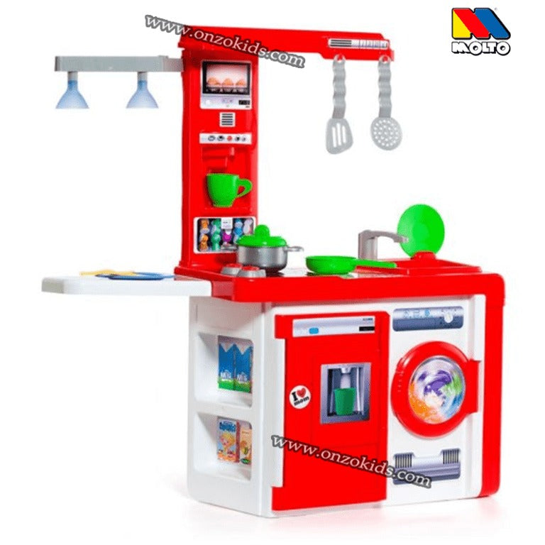 Molto – Cuisine Happy Washing avec 26 Accessoires