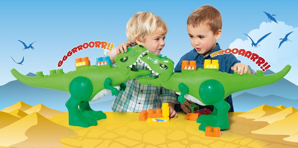 Molto – Dinosaures avec Blocs