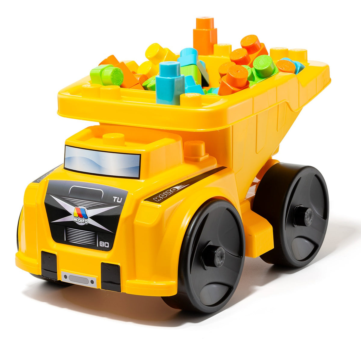 Molto – Dumper avec 20 Blocs
