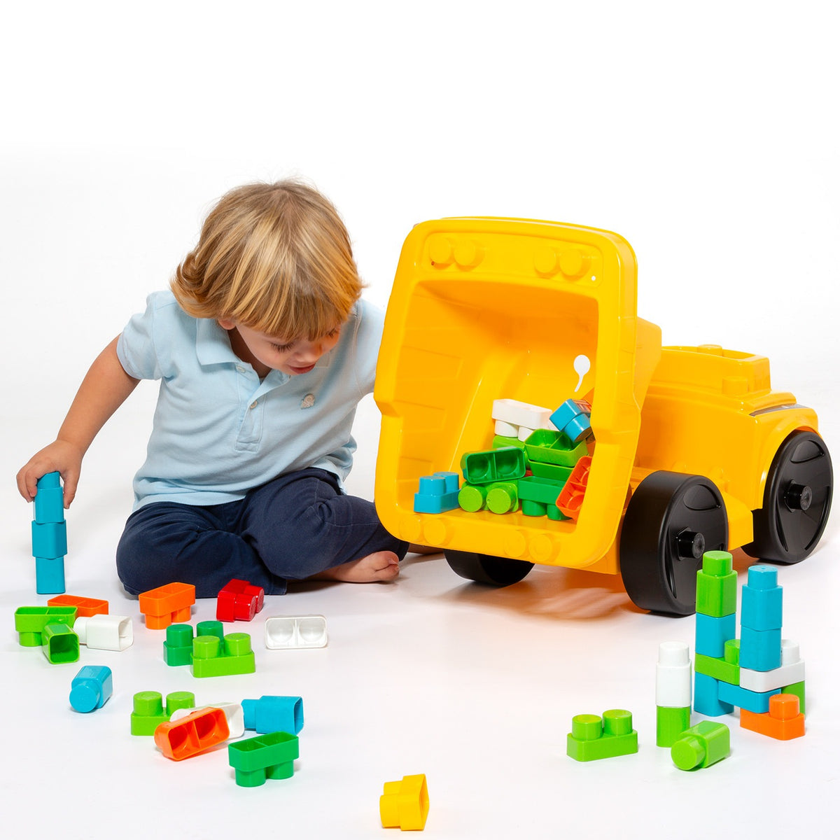 Molto – Dumper avec 20 Blocs