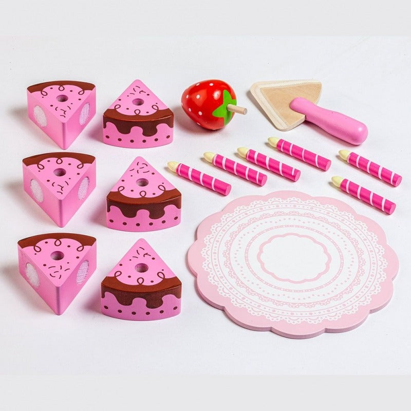 Molto – Gâteau d’Anniversaire en Bois