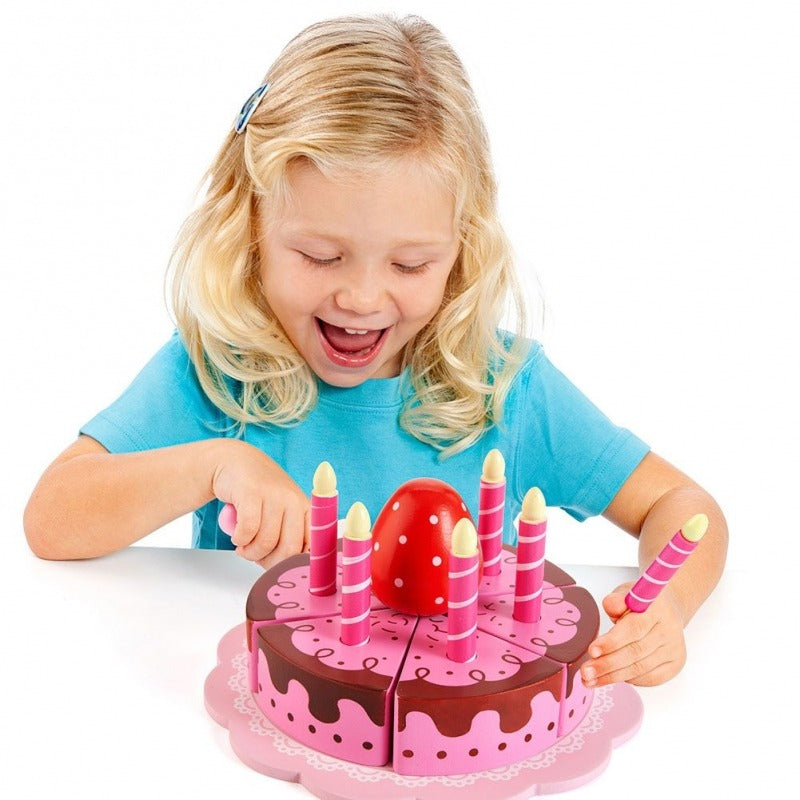 Molto – Gâteau d’Anniversaire en Bois