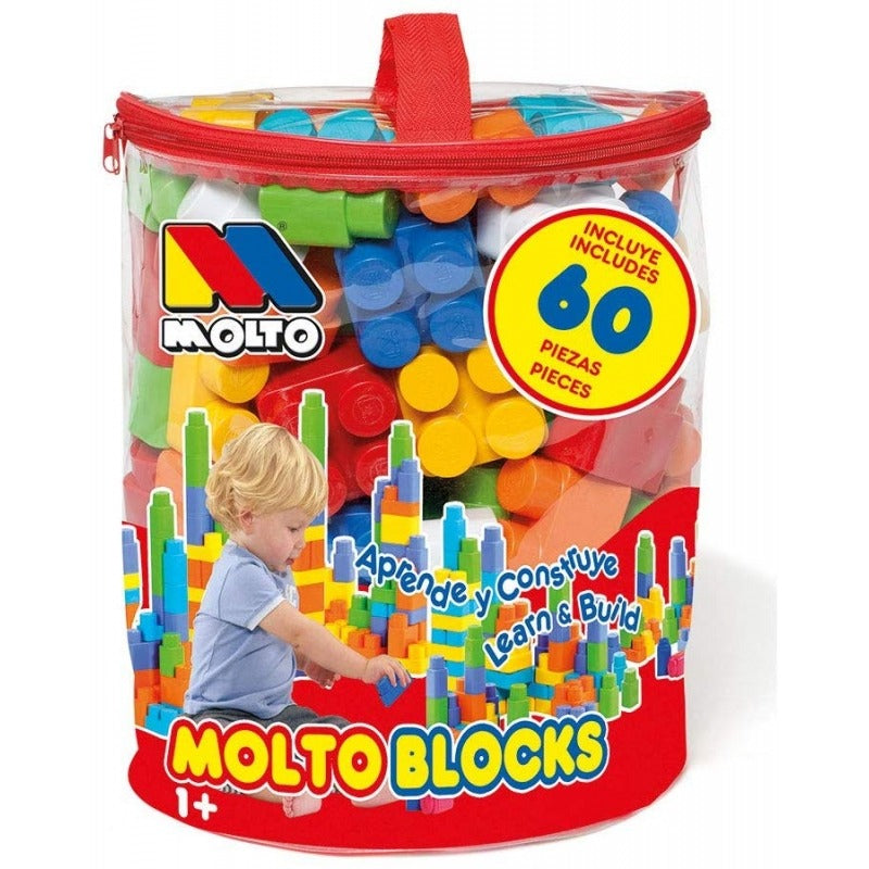 Molto – Sac de Blocs 60 Pièces