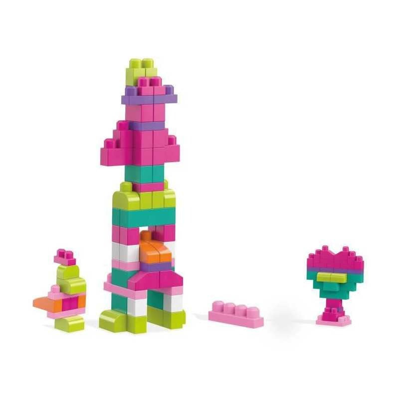 Molto – Sac de Blocs 60 Pièces Rose