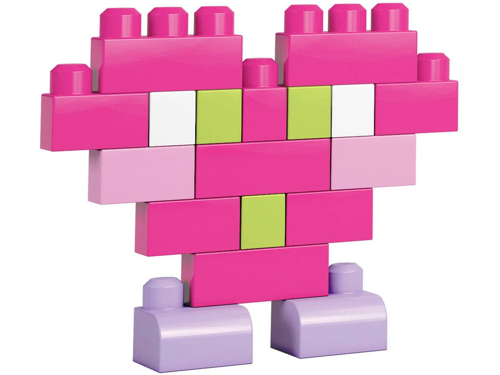 Molto – Sac de Blocs Roses 80 Pièces
