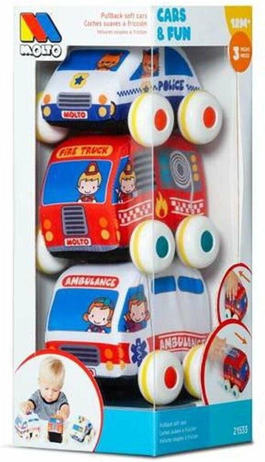 Molto – Set d’Activités avec 3 Voitures
