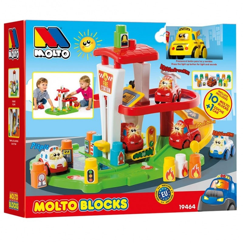 Molto – Station de Pompiers avec Blocs