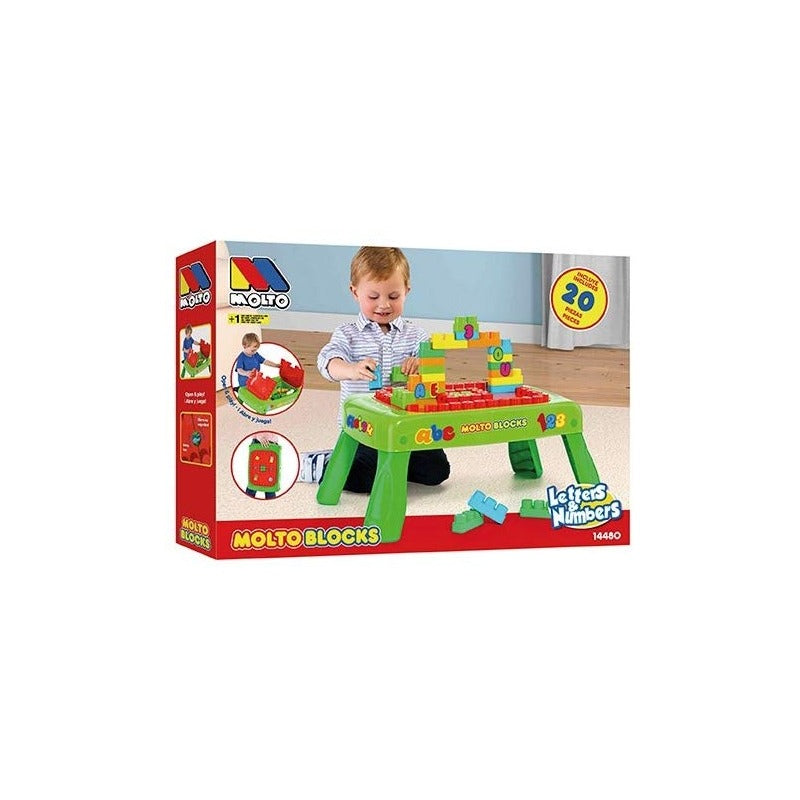 Molto – Table avec 20 Blocs