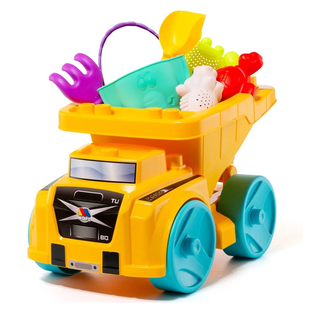 Molto – Tipper avec Accessoires de Plage