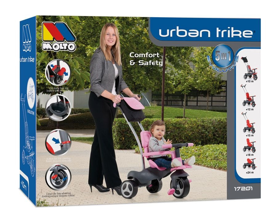 Molto – Tricycle Soft Control Rose