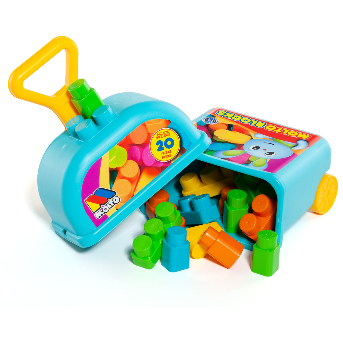 Molto – Trolley de Blocs 20 Pièces
