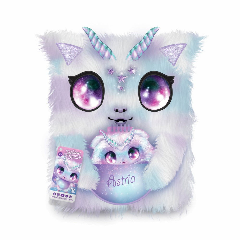 NEBULOUS STARS – Large Fuzzy Notebook Astria | Grand carnet à couverture peluche