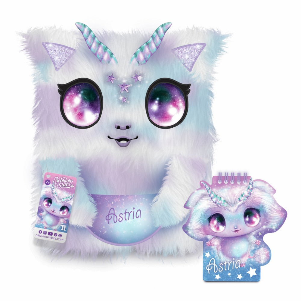NEBULOUS STARS – Large Fuzzy Notebook Astria | Grand carnet à couverture peluche
