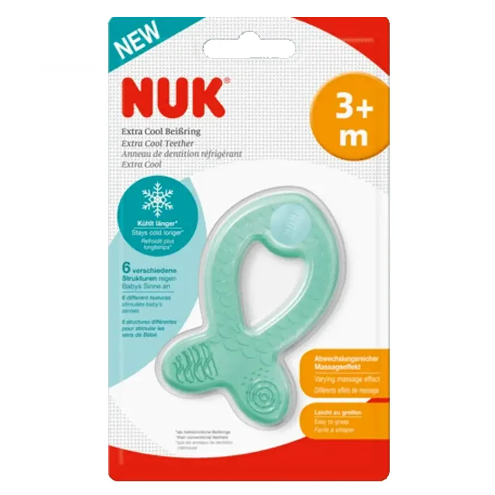 NUK - Anneau de dentition Poisson 3m+