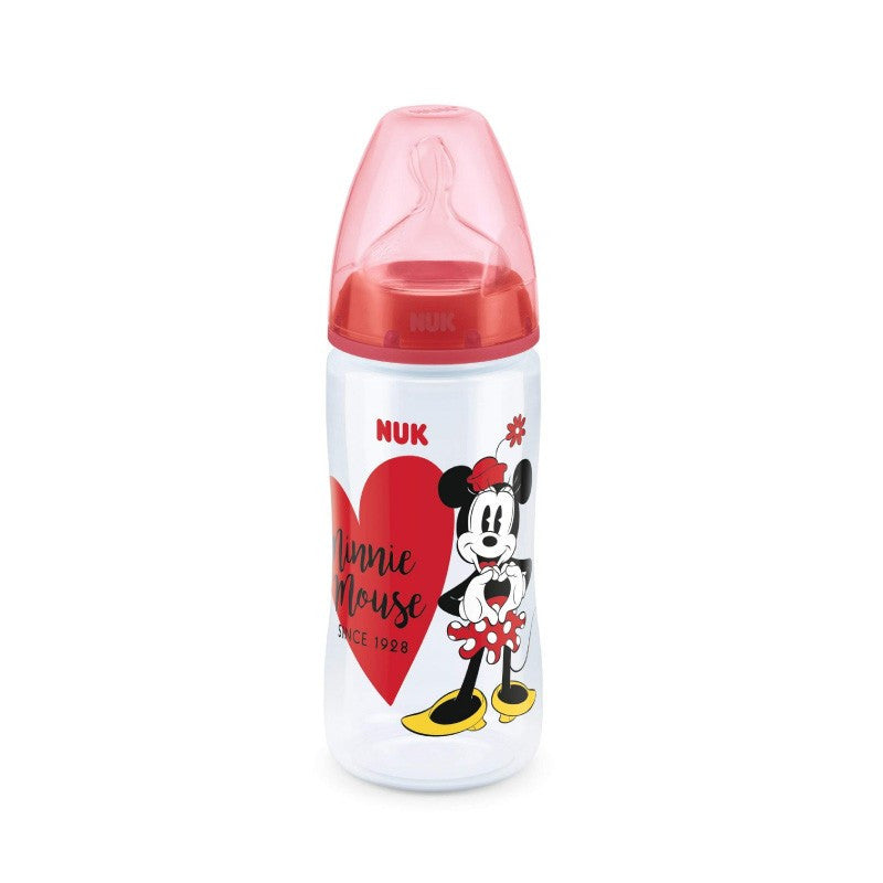 NUK - Biberon Mickey 300 ml Tét.6-18 m