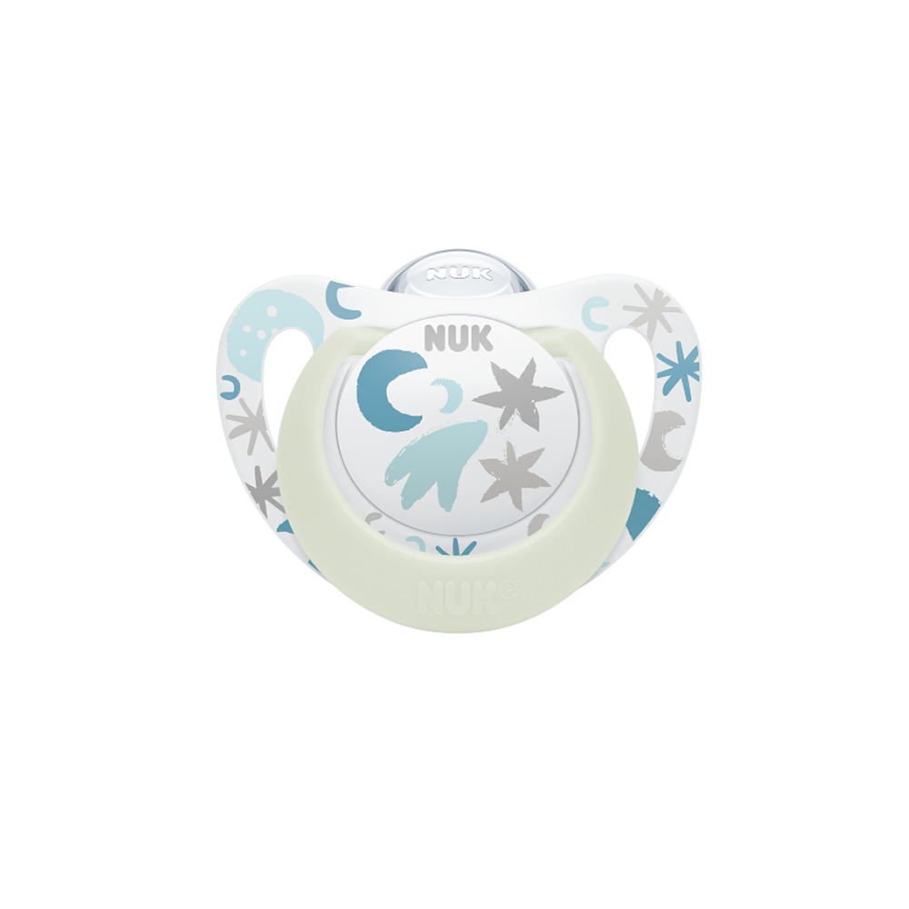 NUK - Sucette Star Night 0-6 mois
