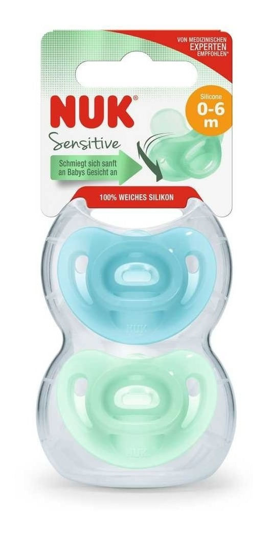 NUK - Sucette sensitive 0-6 mois