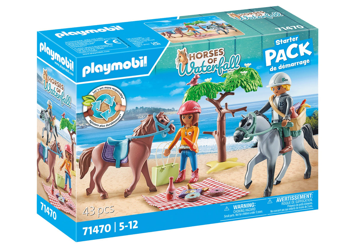 Playmobil – Amelia et Ben avec Chevaux