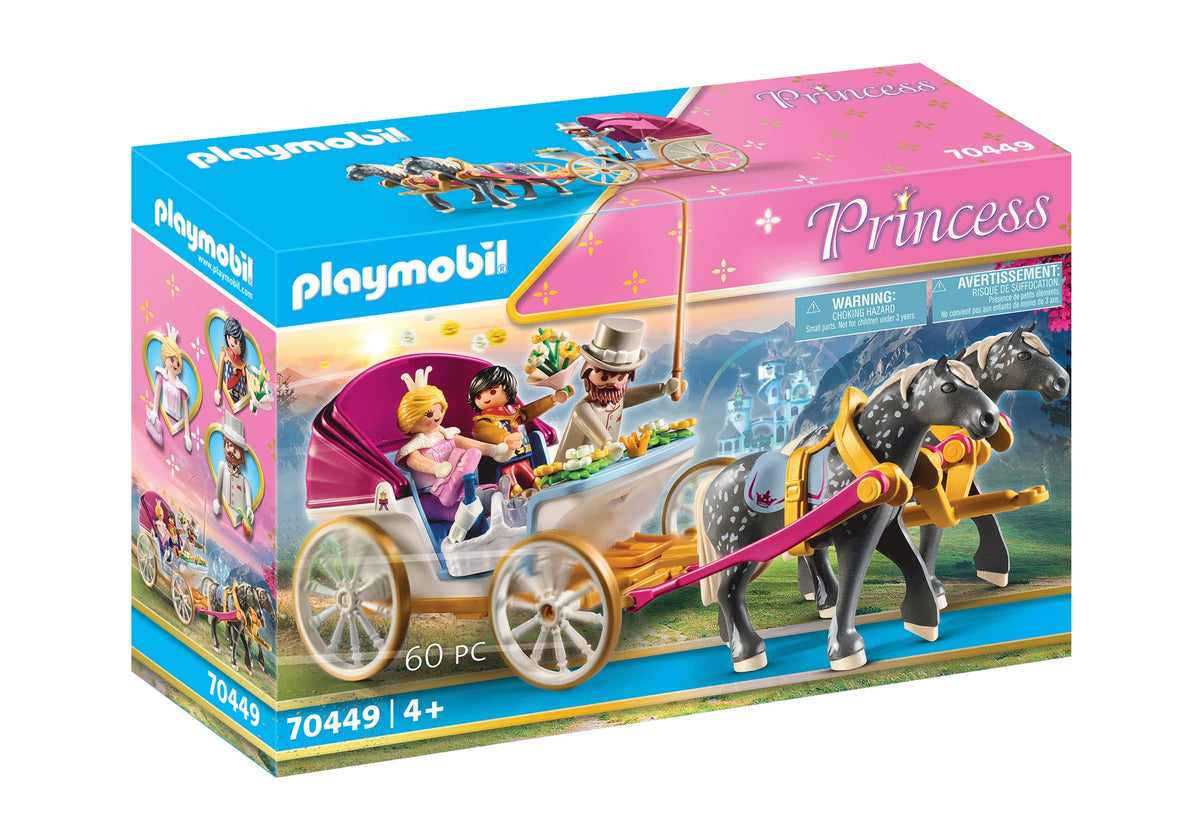Playmobil – Calèche et Couple Royal