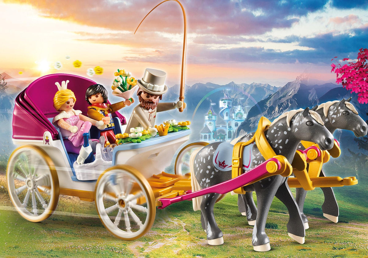 Playmobil – Calèche et Couple Royal