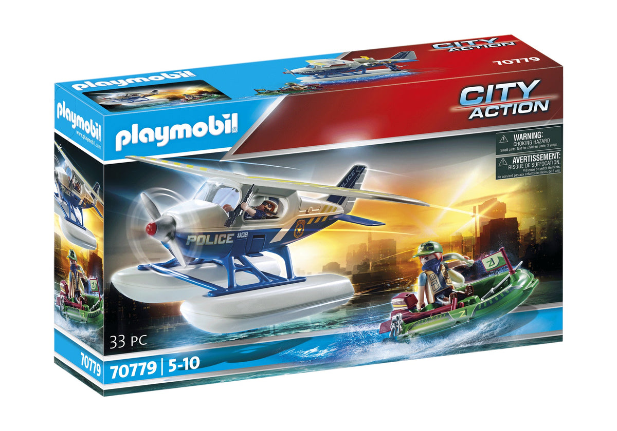 Playmobil – Hydravion de Police avec Bandit
