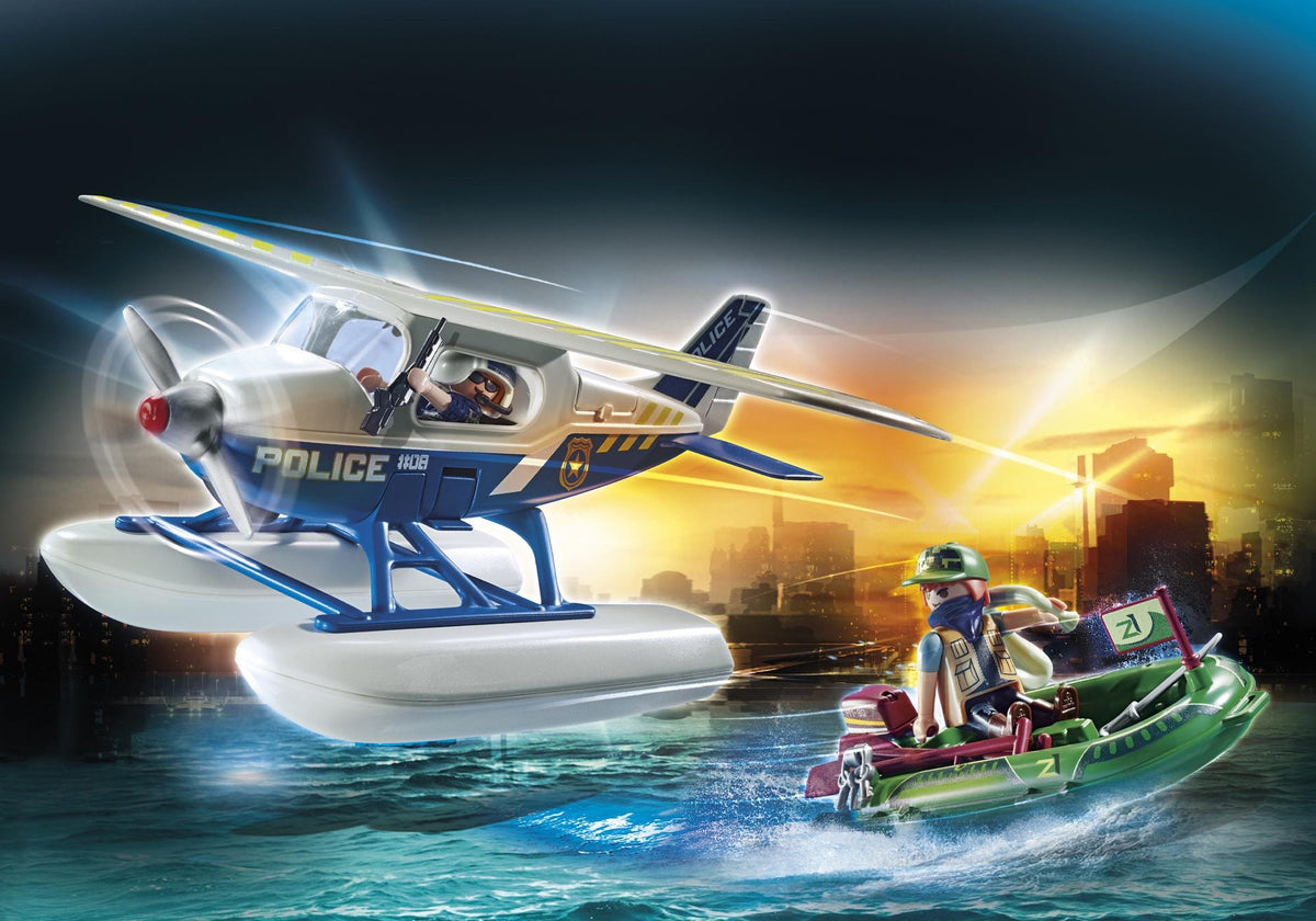 Playmobil – Hydravion de Police avec Bandit