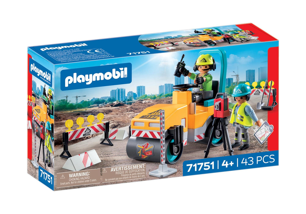 Playmobil – Ouvriers avec Rouleau