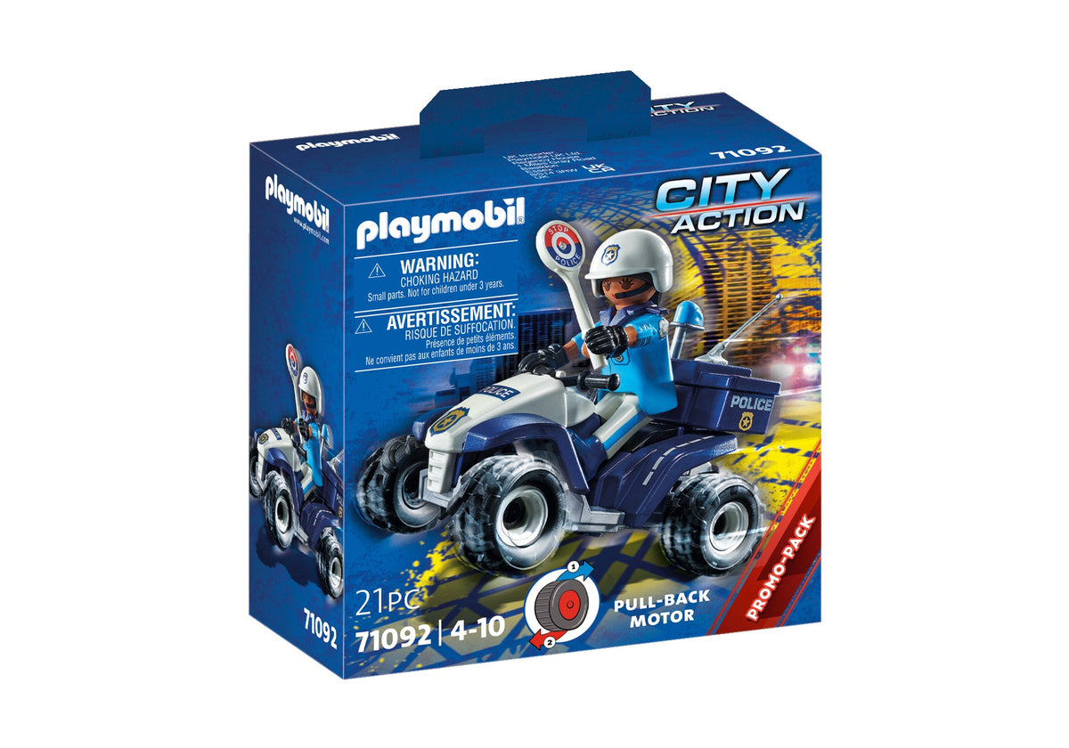 Playmobil – Policier avec Quad