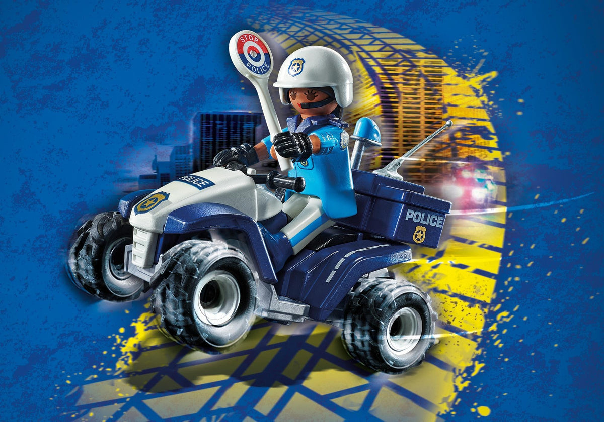 Playmobil – Policier avec Quad