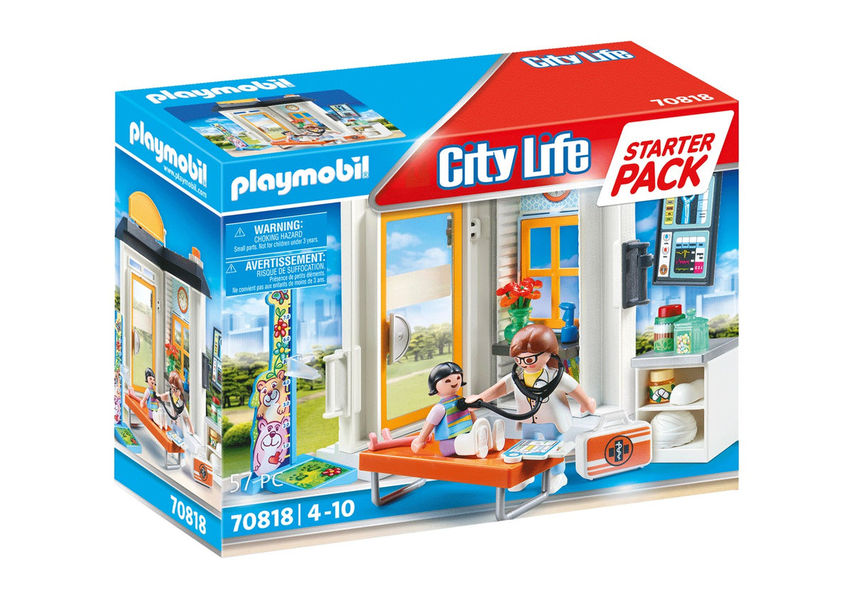 Playmobil – Starter Pack Cabinet de Pédiatre