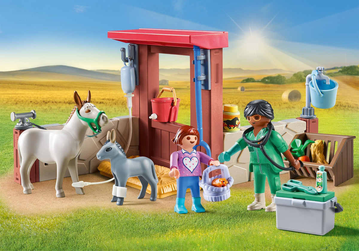 Playmobil – Vétérinaire avec Animaux