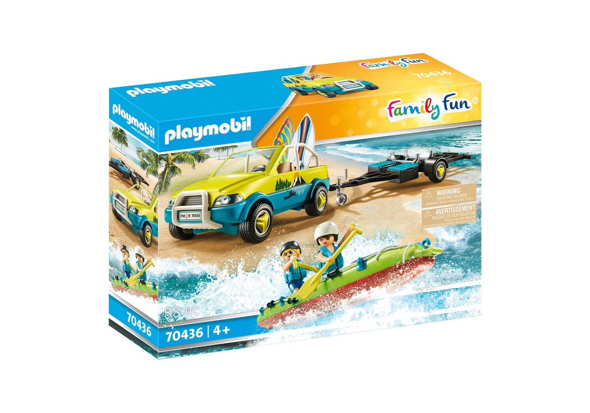Playmobil – Voiture avec Canoë