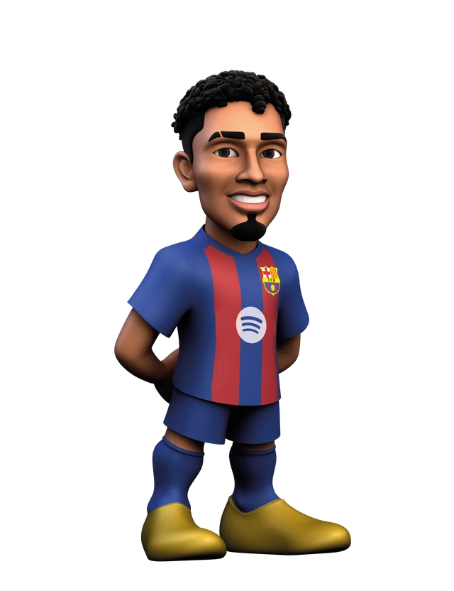 Minix – Figurine de football Raphinha FC Barcelone 12 cm