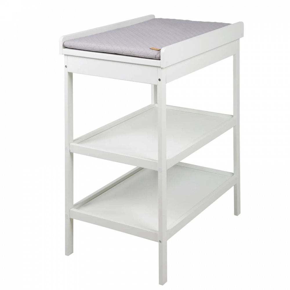 MS - Table à langer Blanc / Gris