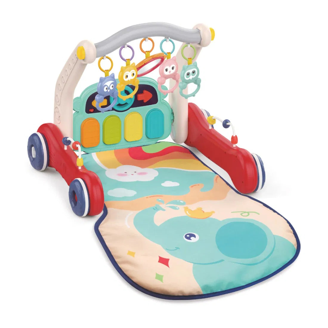 LUDI - Tapis Piano et Chariot de Marche