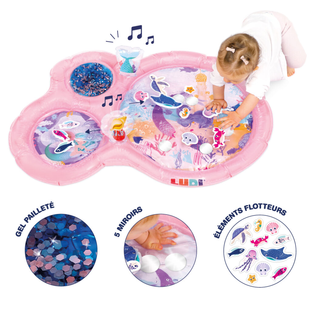 LUDI - Tapis d’eau Sirène