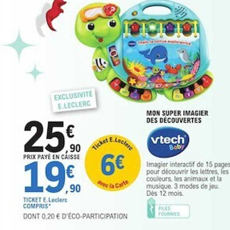 VTech – Mon Super Imagier des Découvertes