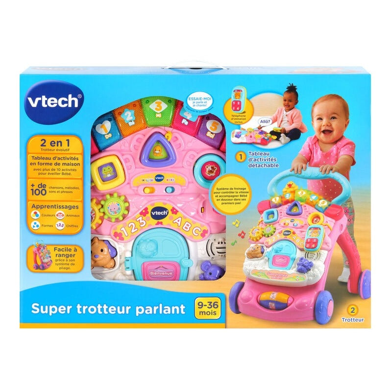 VTech – Super Trotteur Rose
