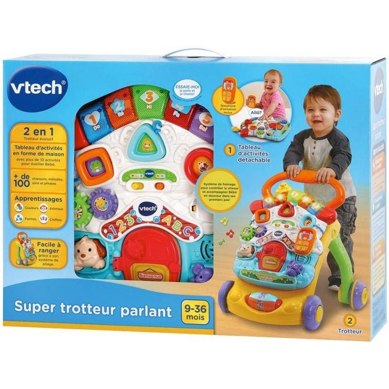 VTech – Trotteur Parlant Bleu