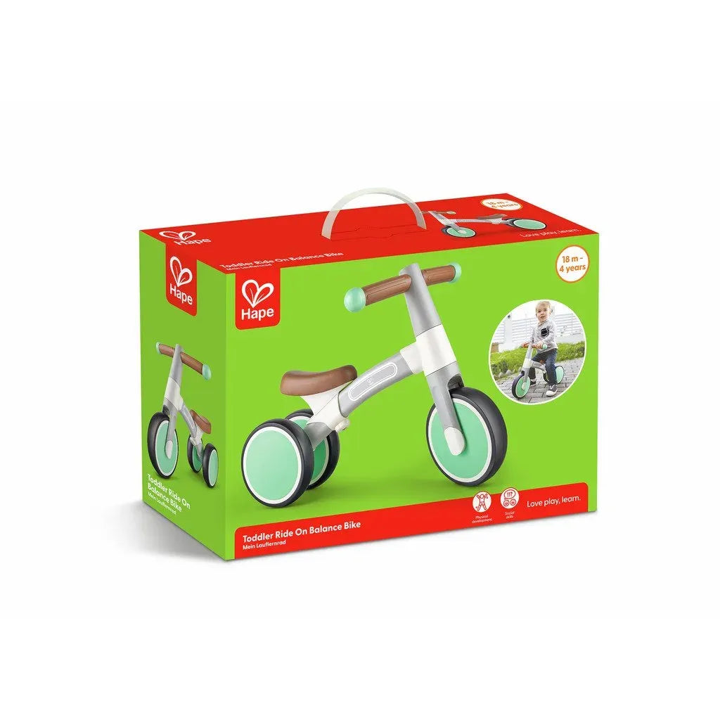 Hape - Vélo d’Équilibre Vert – Draisienne pour Tout-Petit