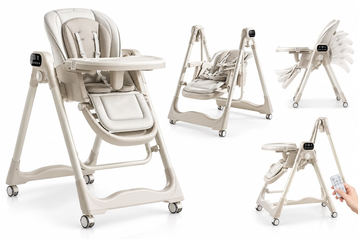 Chaise Haute Électrique 2-en-1